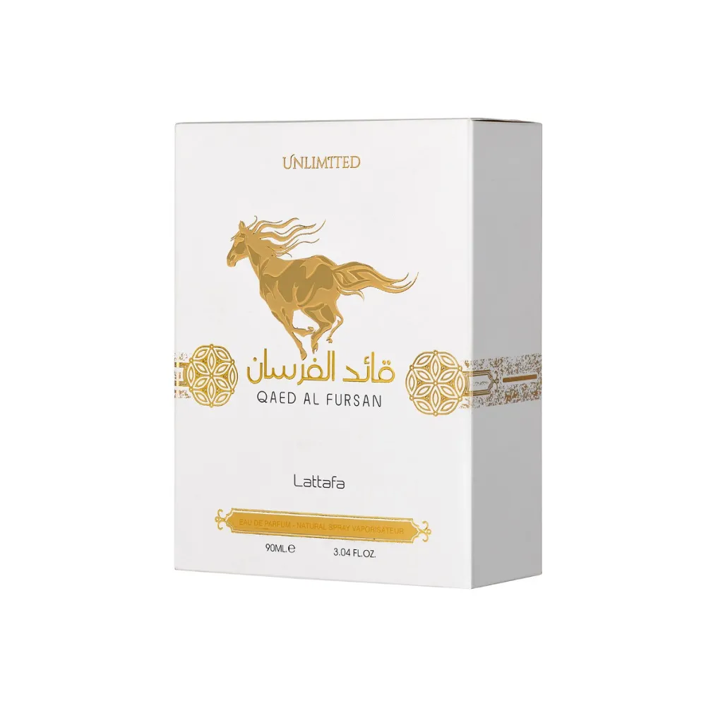 Perfume Lattafa Qaed al Fursan Unlimited EDP 90ML - Imagen 3