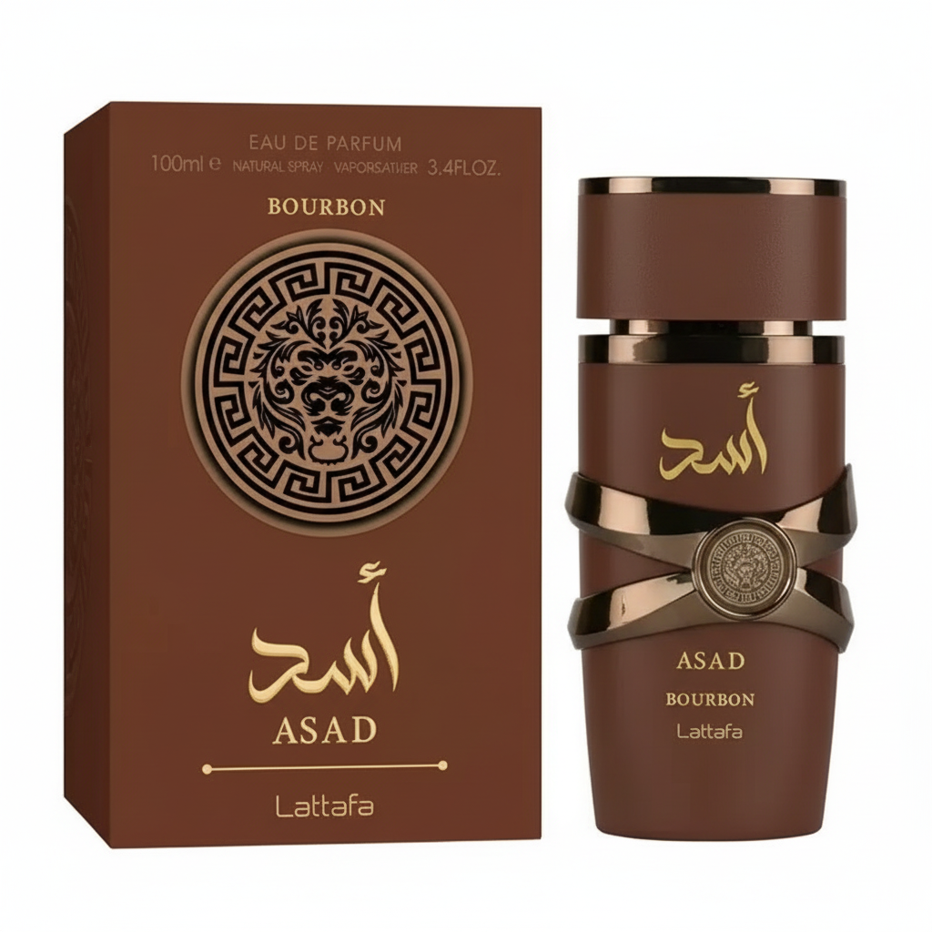 Perfume Lattafa asad bourbon EDP 100ML - Imagen 2