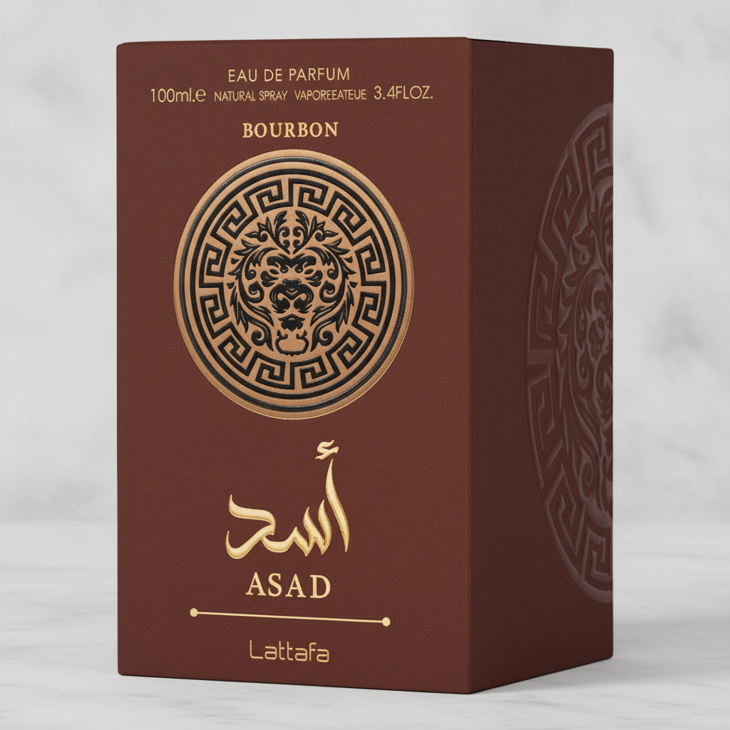 Perfume Lattafa Asad Bourbon EDP 100ml - Imagen 3