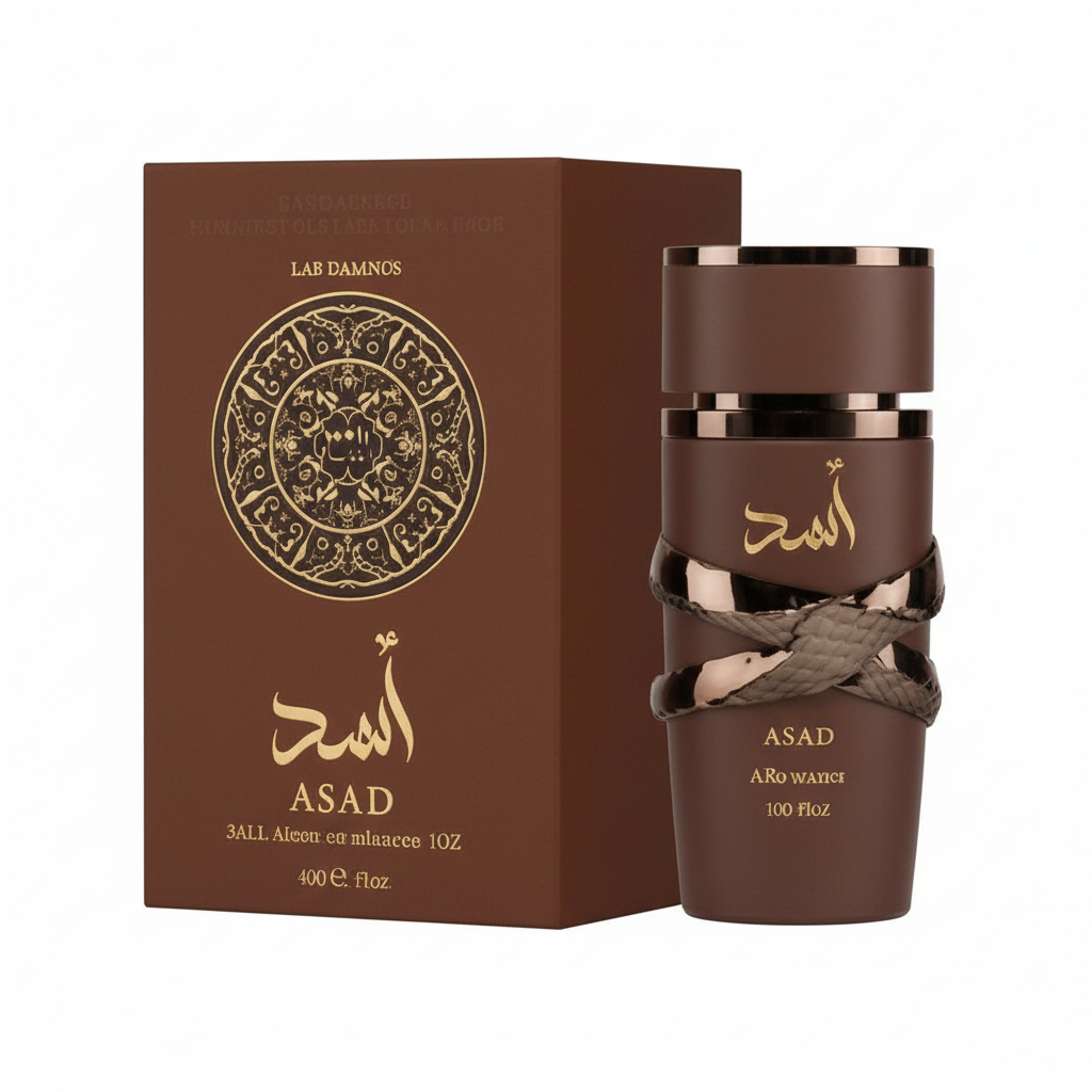 Perfume Lattafa Asad Bourbon EDP 100ml - Imagen 2